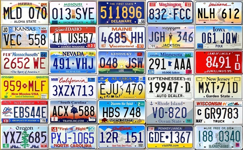 A License Plate for Your Other Stuff